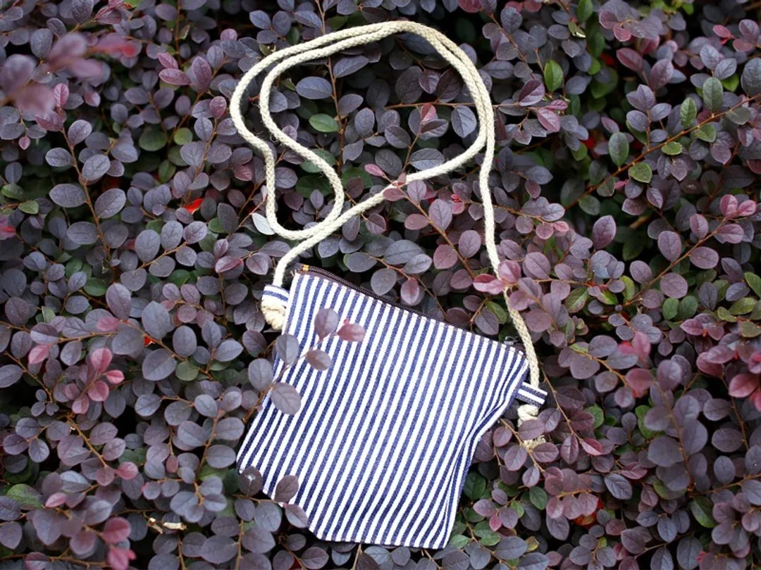 First Edition — Jeans Pocket Drawstring Bag