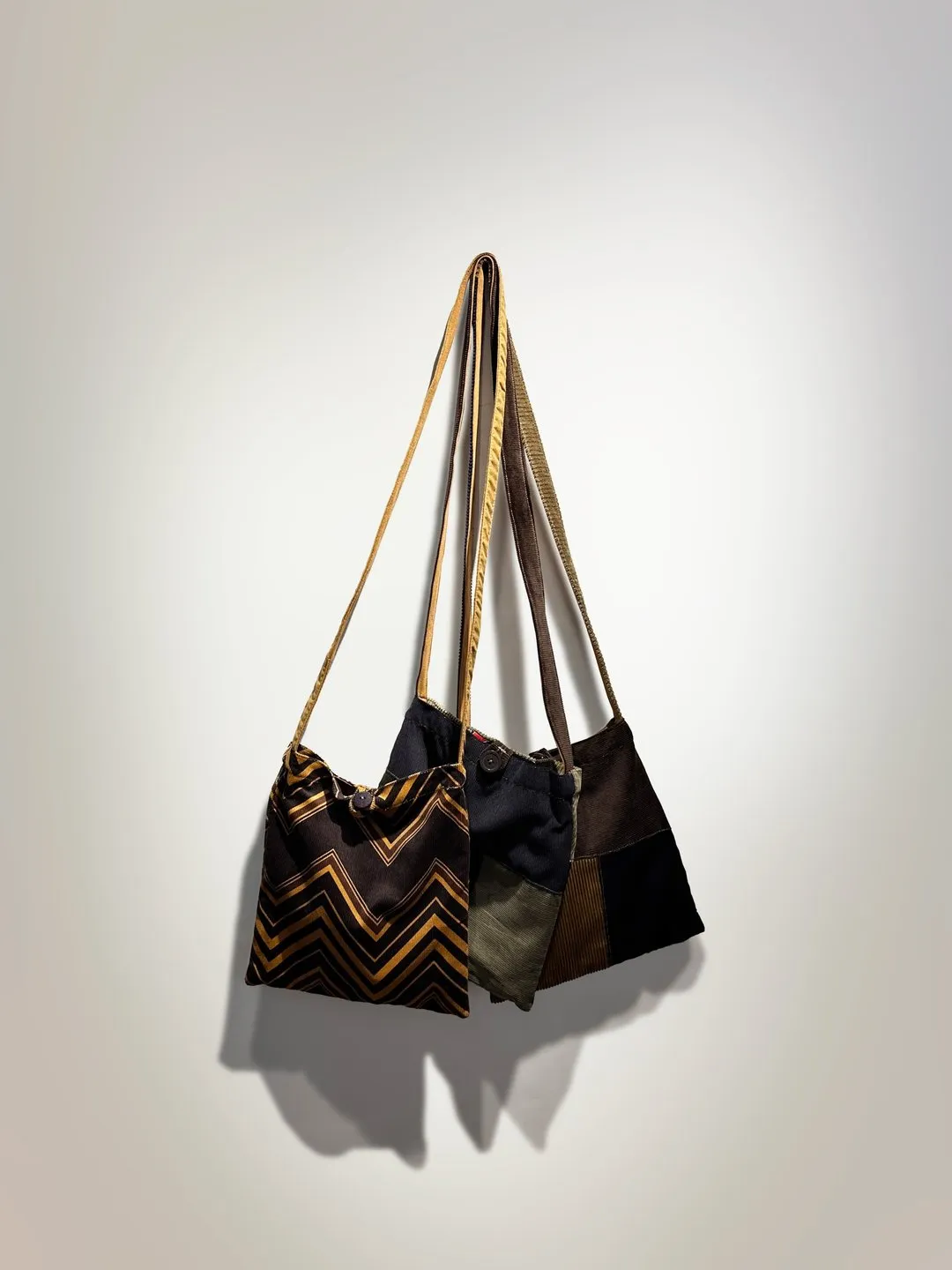 Jeans Pocket Crossbody — Patchwork