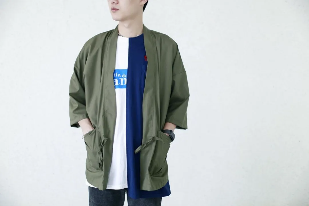 First Edition — Multicolour Short-Sleeve Kimono