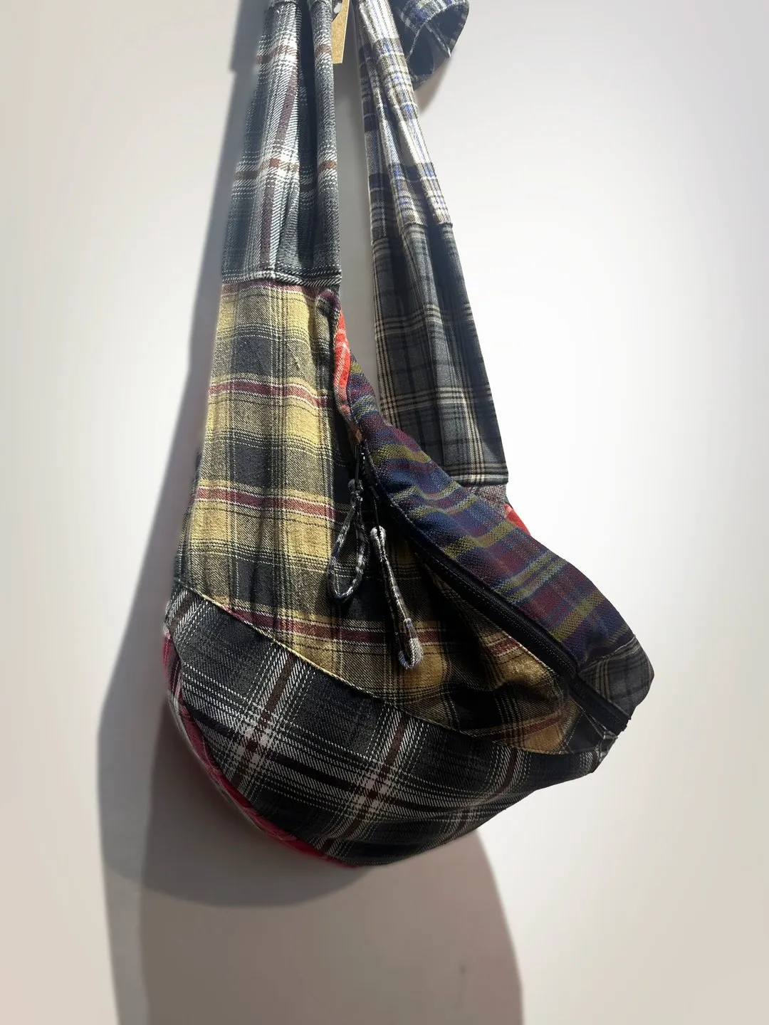 First Edition — Flannel Patchwork Crossbody