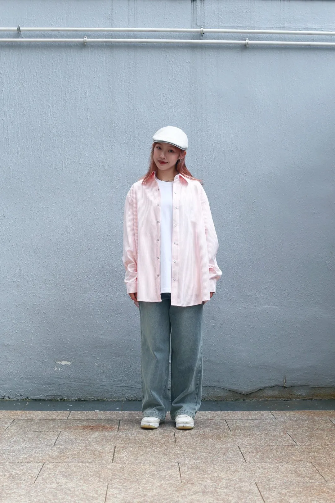 Midwest Supply — Pastel Stripe Oxford Shirt