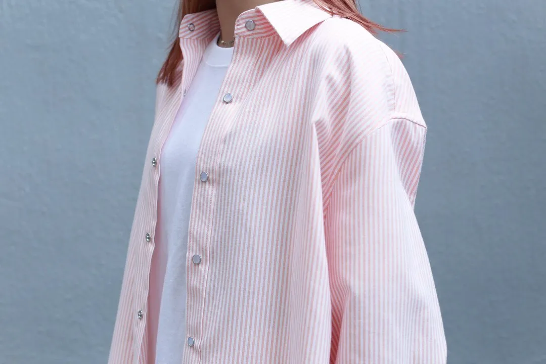 Midwest Supply — Pastel Stripe Oxford Shirt