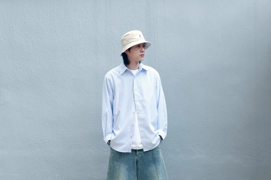 Midwest Supply — Pastel Stripe Oxford Shirt