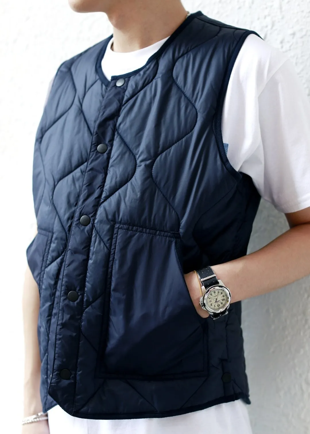 First Edition — Army Quilted Vest