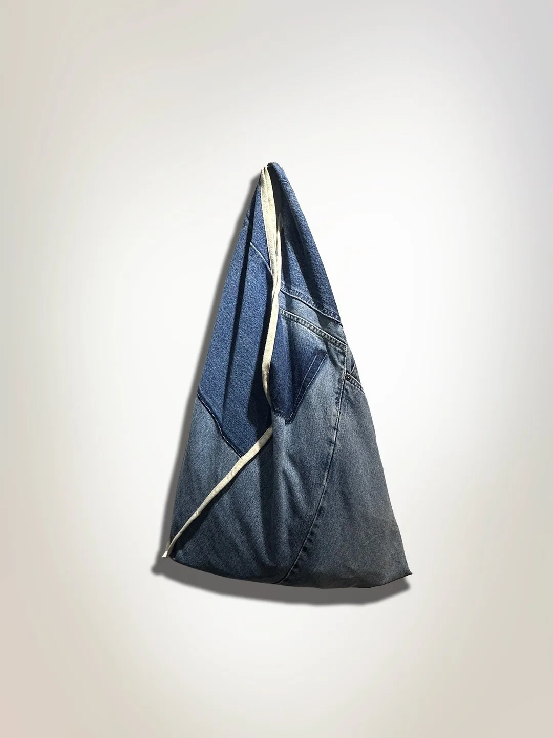 First Edition — Triangle Denim Tote