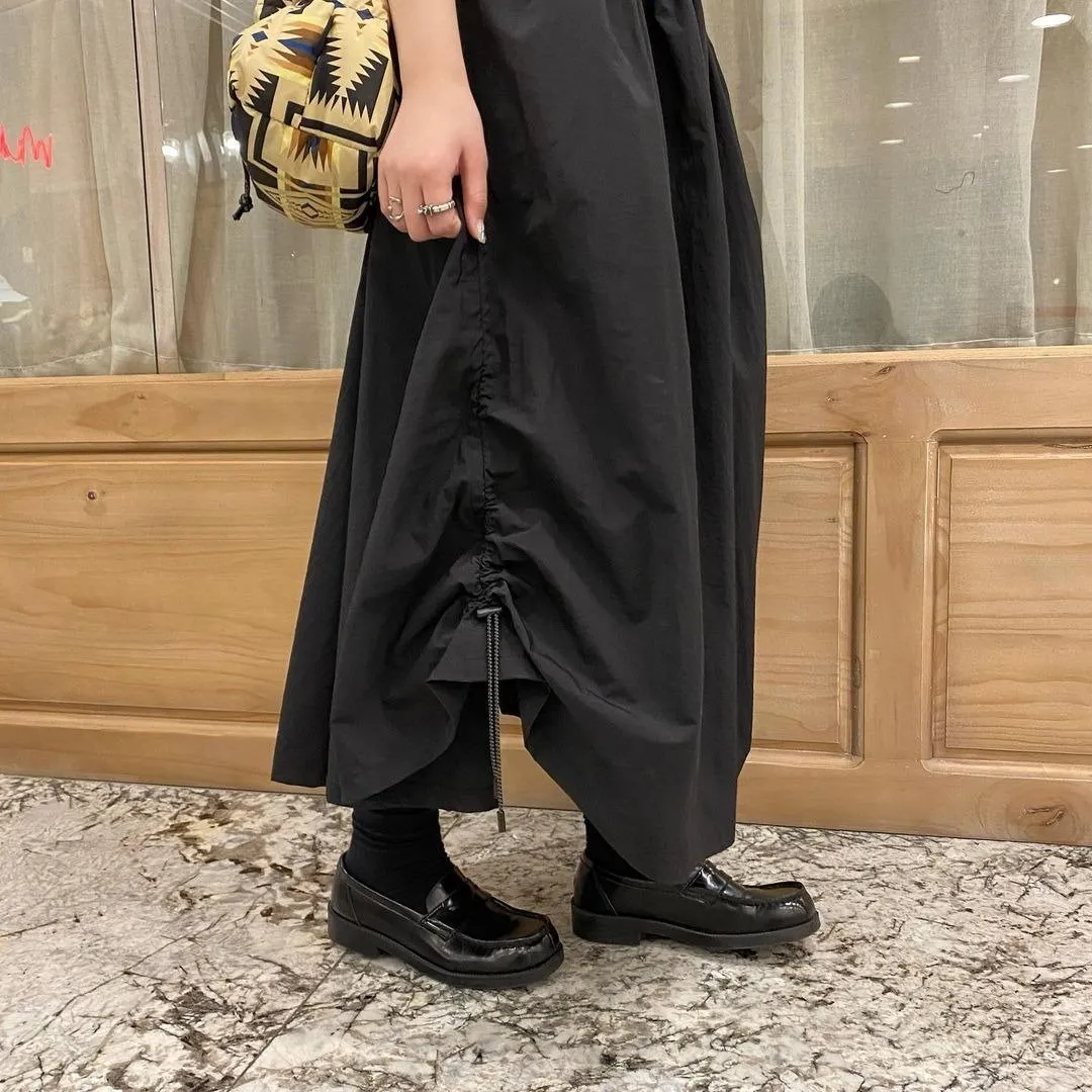 First Edition — Black Strappy Maxi Skirt