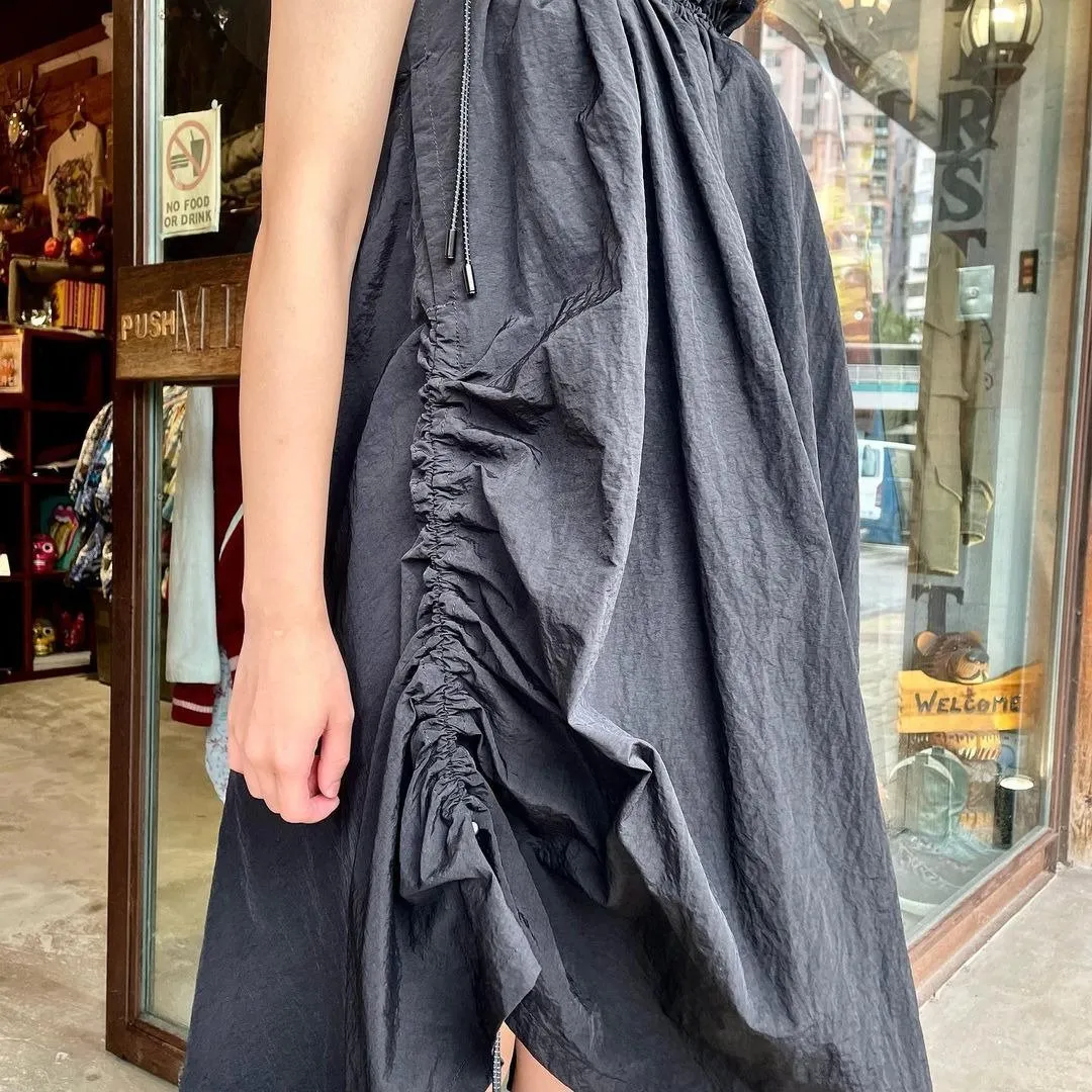 First Edition — Black Strappy Maxi Skirt