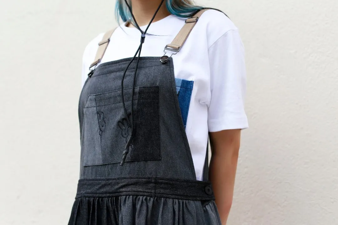 First Edition — Miffy Denim Overall Skirt