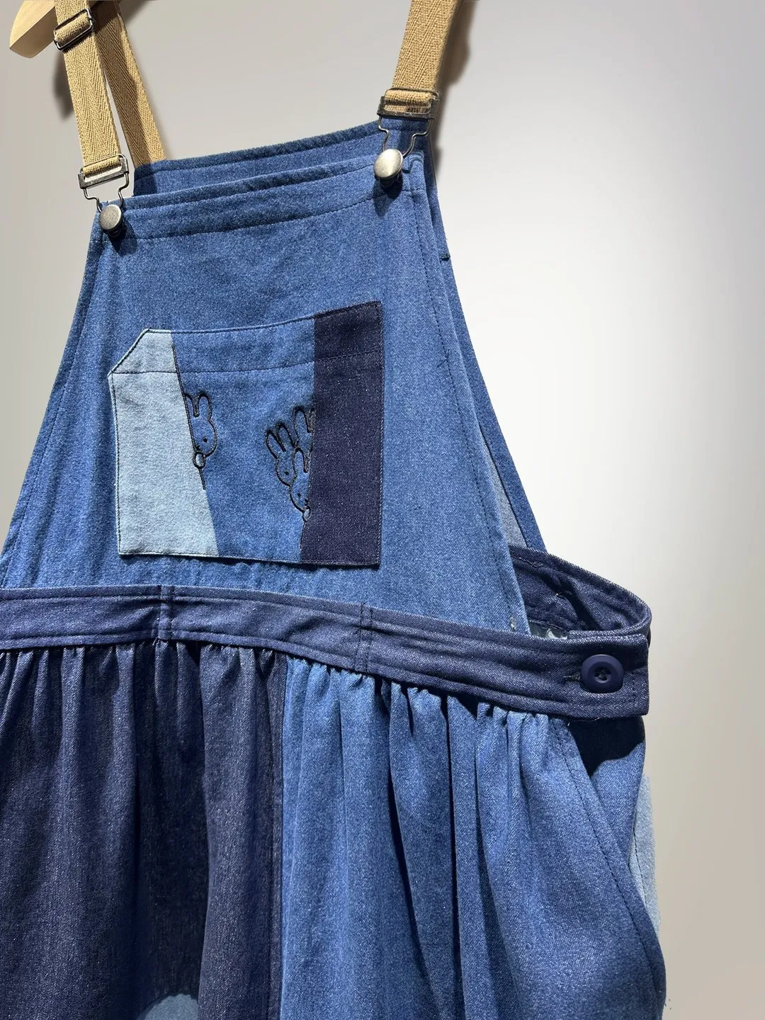 First Edition — Miffy Denim Overall Skirt