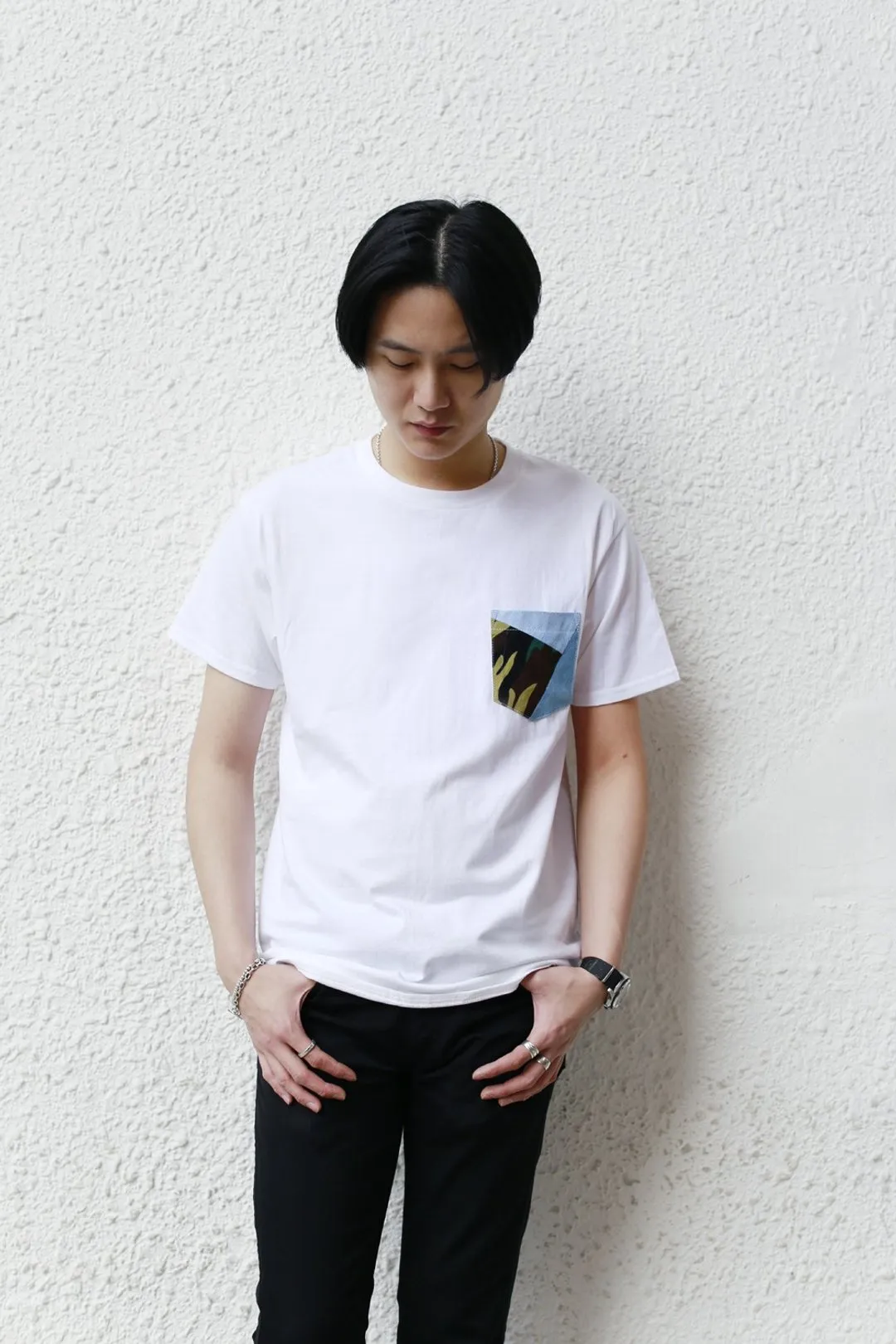 Patchwork Pocket Tee