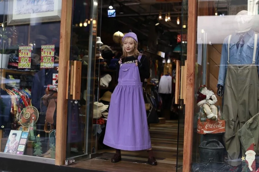 Worker Bib Dress