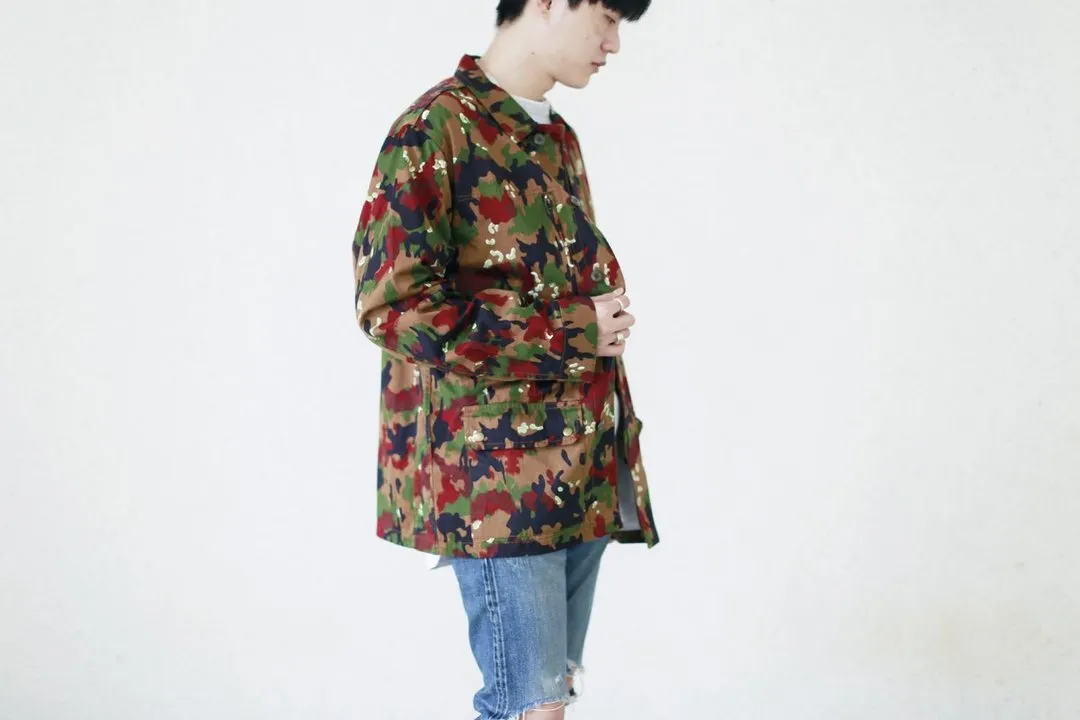 First Edition — Swiss Camouflage Shirt Jacket