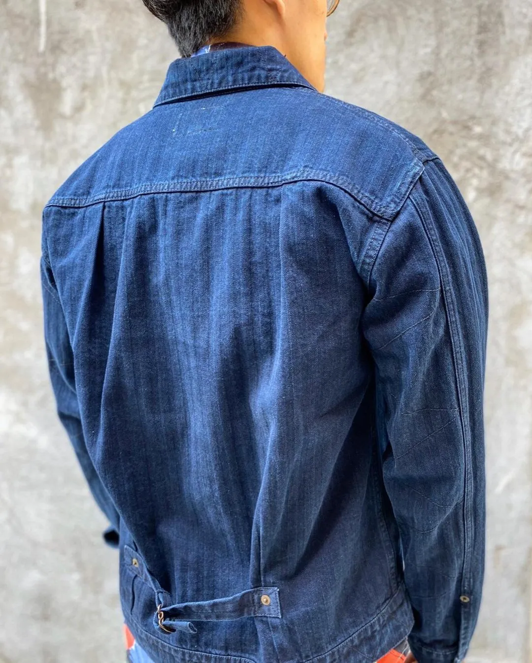 Midwest Supply — Indigo Herringbone 506XX Jacket