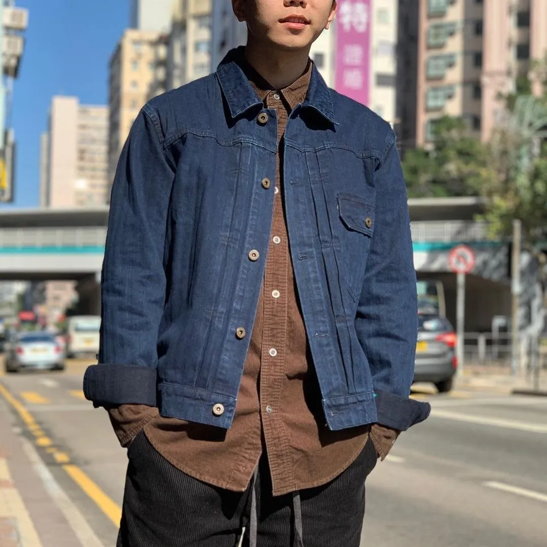Midwest Supply — Indigo Herringbone 506XX Jacket
