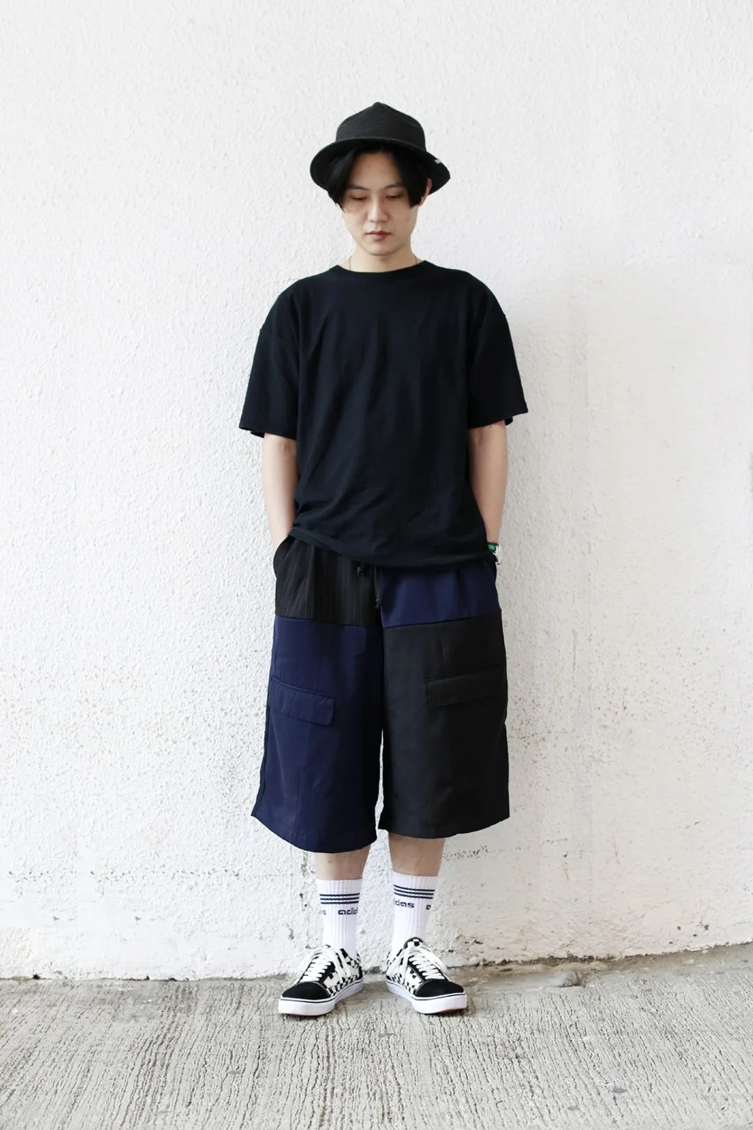Indigo Patchwork Pants