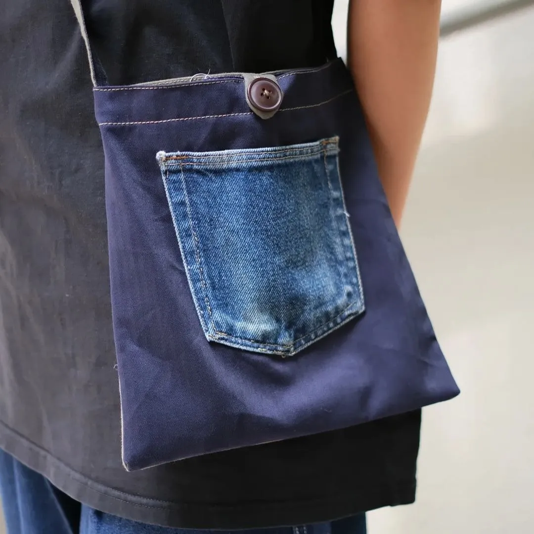 First Edition — Jeans Pocket Crossbody — Two-Tone