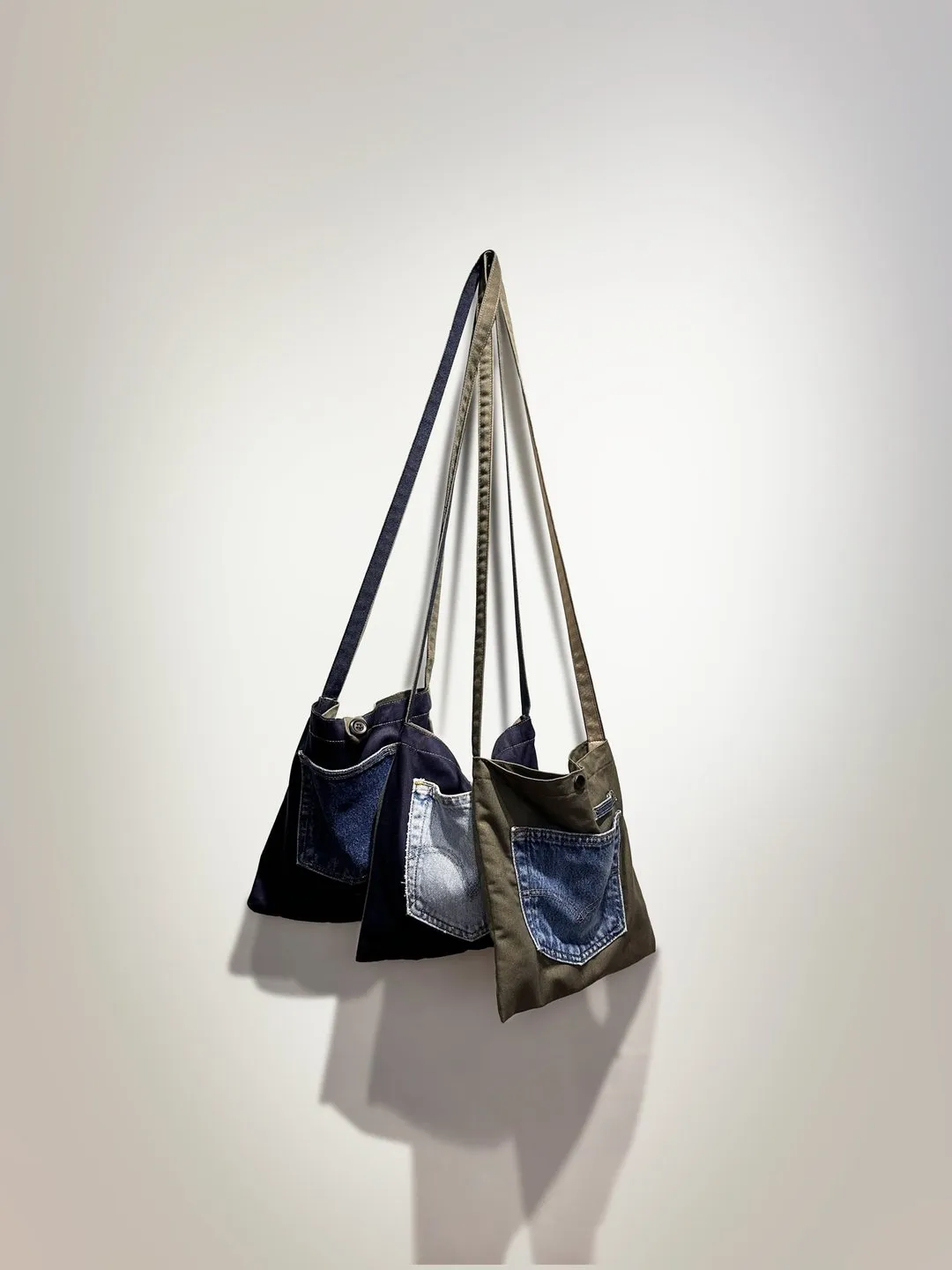 First Edition — Jeans Pocket Crossbody — Two-Tone